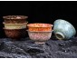Bowl Pouring Glaze Chrysanthemum 110 ml