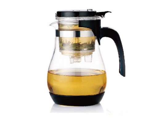 Teapot with button LILAC S13 800 ml