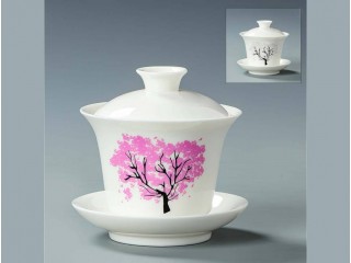 Termochrom "Sakura Blossom" Gaiwan, 170 ml