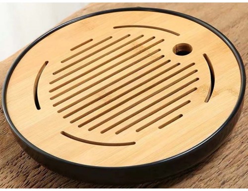 Chaban Bamboo Round 31 cm Black