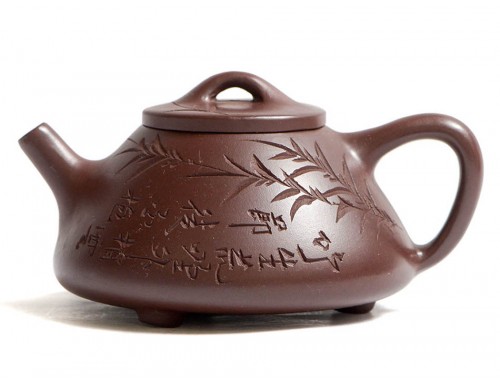 Yixing teapot Shi Piao Zi Sha Bamboo 240 ml