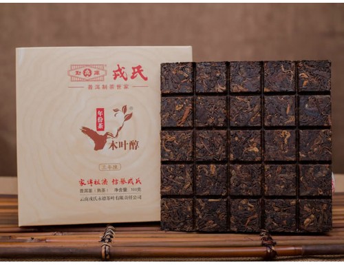 Шу Пуэр Mengku Rongshi Mu Ye Chun 2014 года 100 г 